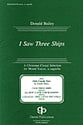 I Saw Three Ships SSAATTBB choral sheet music cover